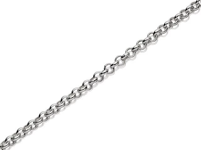 Silver 2mm Wide Micro Belcher Chain - 24in - F9535