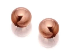 9ct Rose Gold Ball Stud Earrings - 5mm - G0791