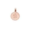 9ct Rose Gold St. Christopher Medallion - 15mm - G5318