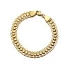 9ct Gold Fancy Link Bracelet - 7.5in - G6510