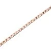 Titanium Rose Tone Magnetic Bracelet - 8in - J1573