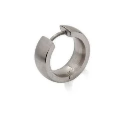 Titanium Single Hinged Hoop Earring - 10mm - J1603