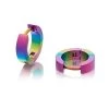Ti2 Titanium Rainbow Huggie Earrings - 12mm - J1944