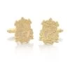 Gold Plated Liverpool FC Crest Cufflinks - J2282