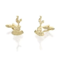 Gold Plated Tottenham Hotspur FC Cufflinks - J2782