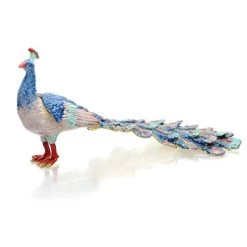 Treasured Trinkets Peacock Trinket Box - P1279