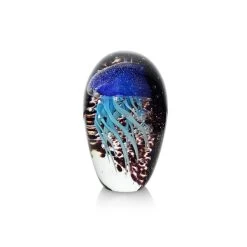 Objets D'art Blue Jellyfish Ornament - P3447