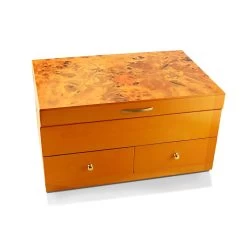 Mele & Co Champagne Rose Gretel Wooden Jewellery Box - P5540