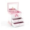 Mele & Co Ballet Shoes Musical Jewellery Box - P5613