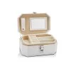 Mele & Co White PU Jewellery Box - P5682