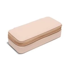 Stackers Blush Pink Zipped Travel Jewellery Box - P5854
