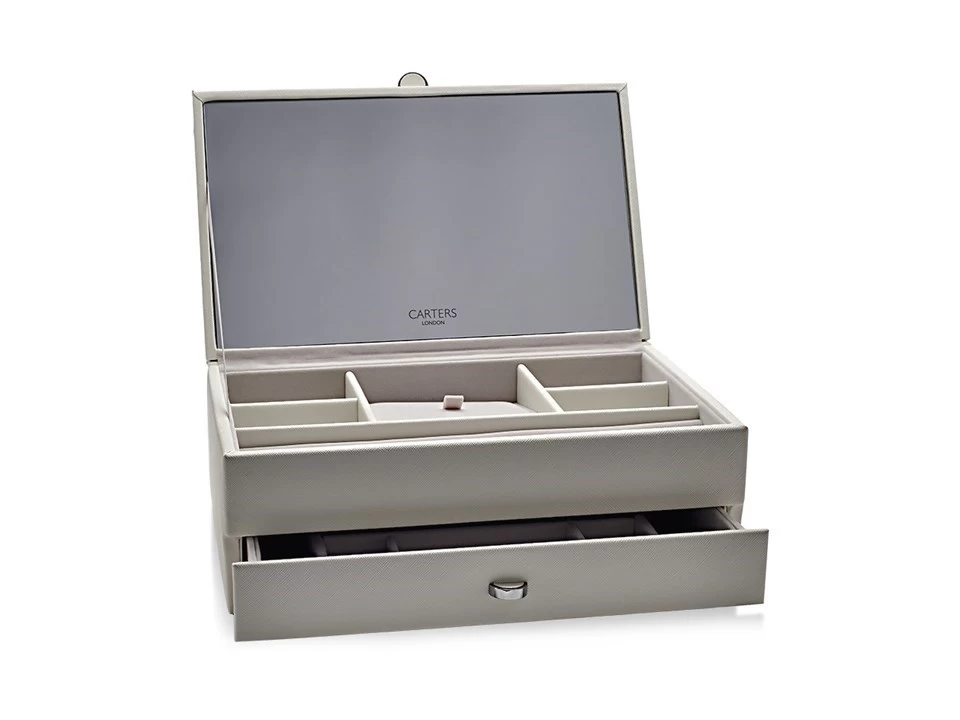 Carters Of London Chalk White Jewellery Box - P5866 - Image 2
