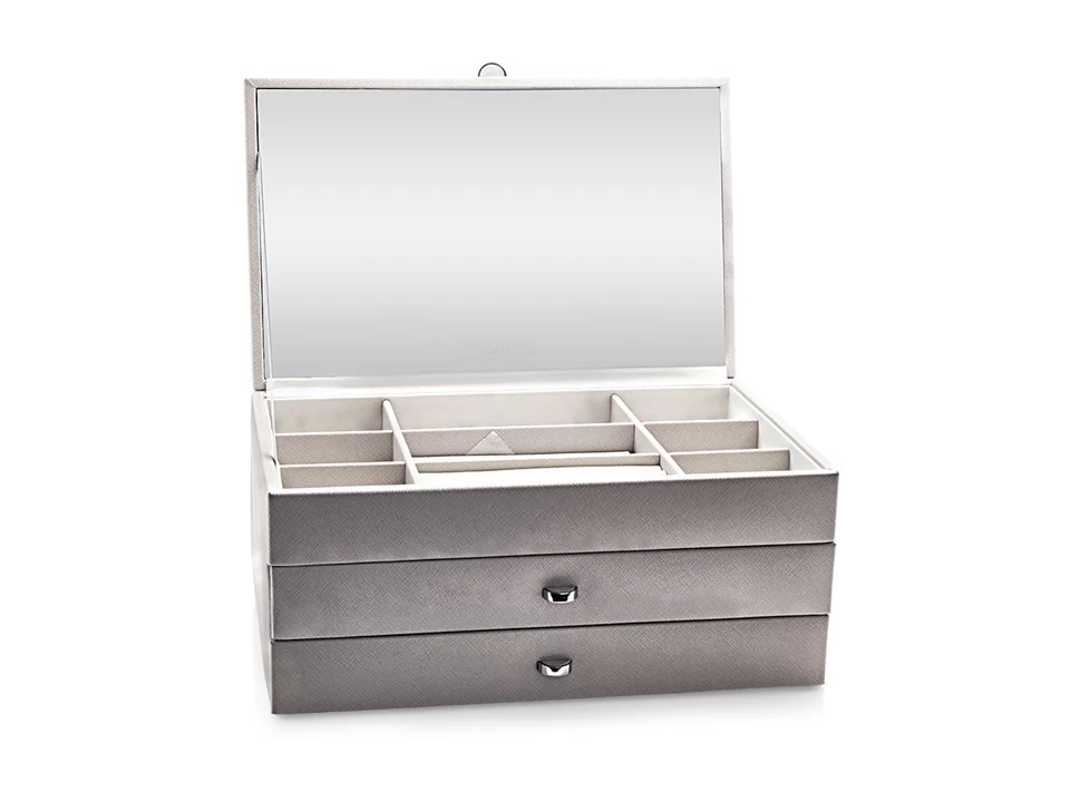 Carters Of London Taupe Jewellery Box - P5867 - Image 2