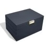 Stackers Navy Pebble Classic Jewellery Box - P5870