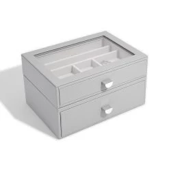 Stackers Pebble Grey Classic Jewellery Box - P5883