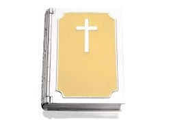 Celebrations Silver Plated Bible Trinket Box - P6002