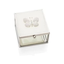 Sophia Crystal Butterfly Trinket Box - P60103