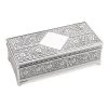 Sophia Silver Plated Rambling Rose Trinket Box - P6028