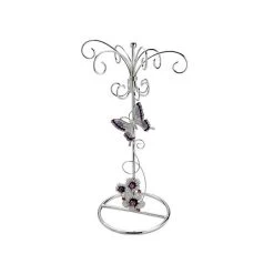Sophia Crystal Purple Butterfly Jewellery Hanger - P6068