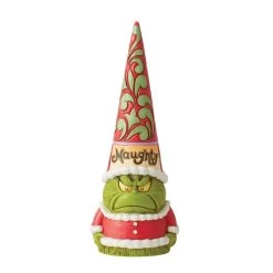 Jim Shore 6012704 Naughty And Nice Grinch Gnome - P6227