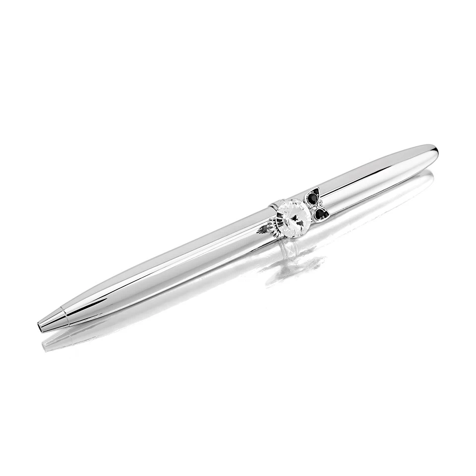 Crystal Cat Ballpoint Pen - P6712