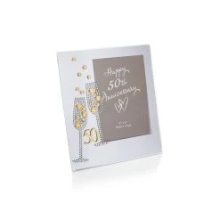 Juliana 50th Anniversary Mirror Photo Frame - P71156