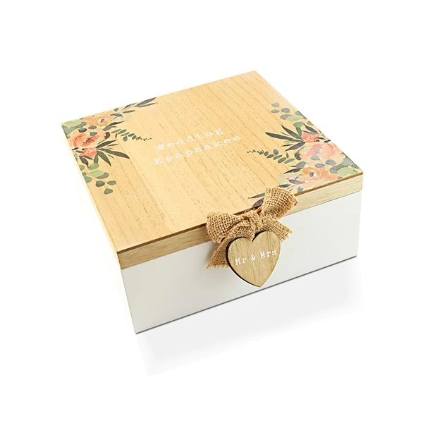 Love Story Wedding Day Keepsake Box - P71207