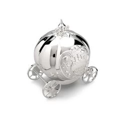 Bambino Silver Plated Princess Carriage Money Box - P7638