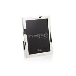 Impressions Silver Plated Twist Photo Frame - P9127