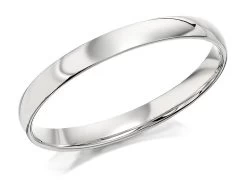 Platinum Court Wedding Ring - 2.5mm - R4611