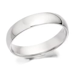 Platinum Extra Heavyweight Court Wedding Ring - 5mm - R46181
