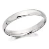 Platinum Extra Heavyweight Court Wedding Ring - 3mm - R46183