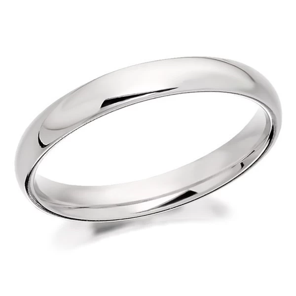 Platinum Extra Heavyweight Court Wedding Ring - 3mm - R46183
