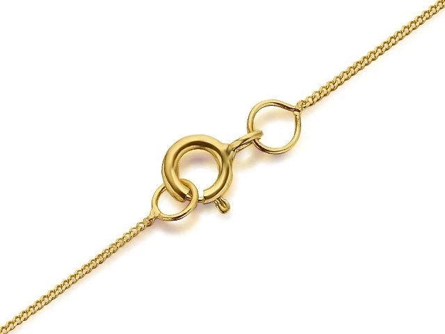 9ct Three Colour Gold Cubic Zirconia Circle Necklace - R7080 - Image 2