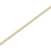 9ct Gold 2mm Wide Hollow Curb Chain - 24in - R9094