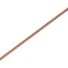 9ct Rose Gold Fine Solid Curb Chain - 22in - R9628