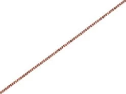 9ct Rose Gold Solid Belcher Chain - 18in - R9893