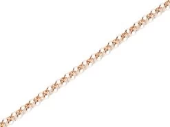 9ct Rose Gold Solid Belcher Chain - 20in - R9894