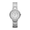 Fossil ES3282 Virginia Stainless Steel Stone Set Bracelet Watch - W1030
