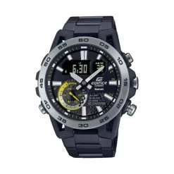 Casio Edifice ECB-40DC-1AEF Sospensione Black IP Bracelet Watch - W17360