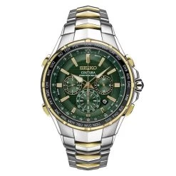 Seiko Coutura SSG022P9 Two Tone Solar Bracelet Watch - W24118