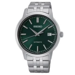 Seiko SRPH89K1 Automatic Green Dial Bracelet Watch - W24153