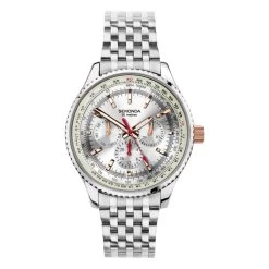 Sekonda 30043 Stainless Steel Multi-Dial Bracelet Watch - W31298