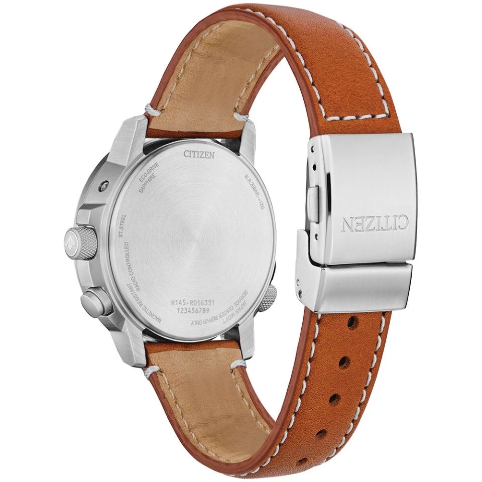 Citizen Promaster CB0241-00L Tan Leather Strap Watch - W38281 - Image 2