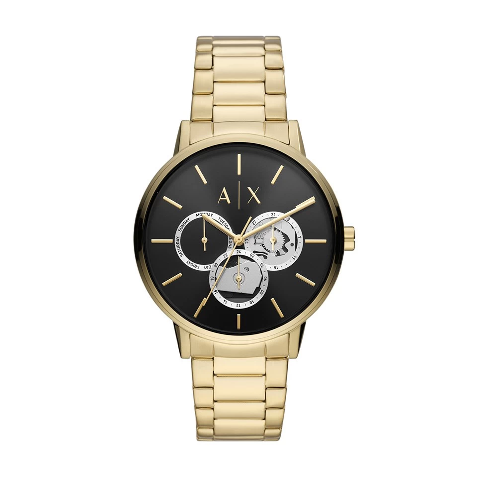 Armani Exchange AX2747 Gold Plated Bracelet Watch - W65324