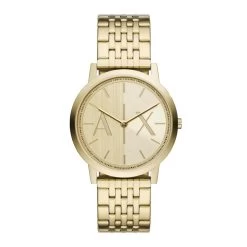 Armani Exchange AX2871 Dale Gold Plated Bracelet Watch - W65388