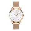 Accurist 8195 Rose Gold Plated Mesh Bracelet Watch - W72186