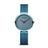 Bering 18132-Charity2 Arctic Blue Mesh Bracelet Watch - W74149