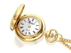 Jean Pierre L603P Gold Plated Pendant Watch - W7588