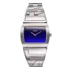 STORM 47472/B Lazer Blue Logo Bracelet Watch - W87265